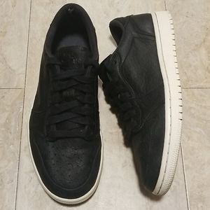 Air Jordan 1 Retro Low NS Black Sail Sneakers